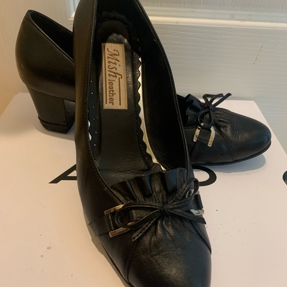 Mish black leather shoes - Picture 1 of 16